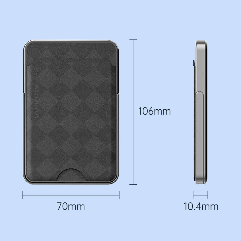 Magnetic Power Bank 5000mAh with Stand & Card Bag