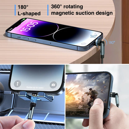 540 Rotate Magnetic Cable Fast Charging