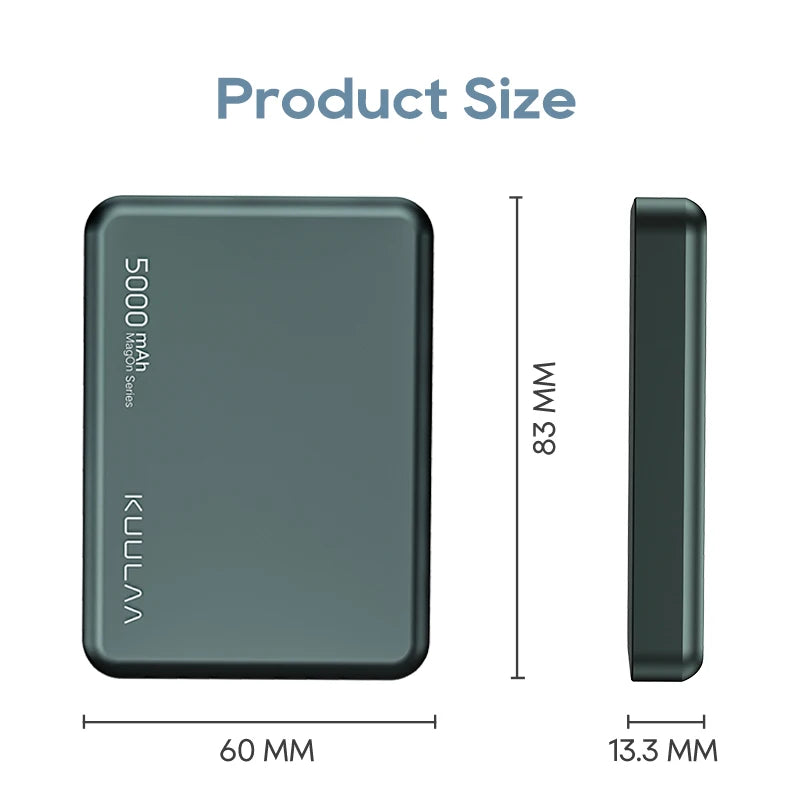 Magnetic Fast Charging Power Bank 5000mAh