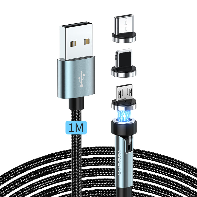 540 Rotate Magnetic Cable Fast Charging