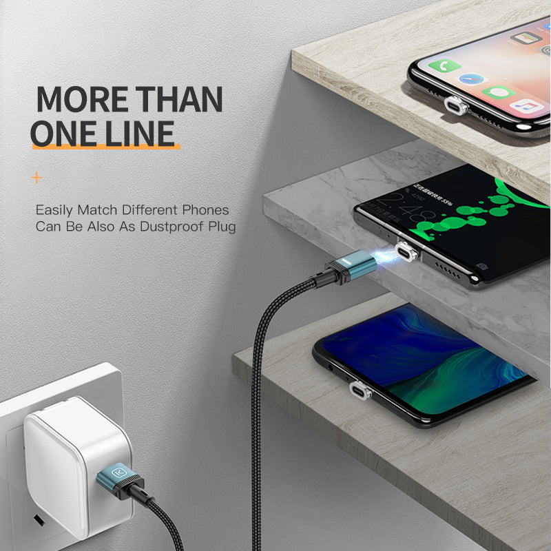 3A Magnetic Charging Cable 3 in 1